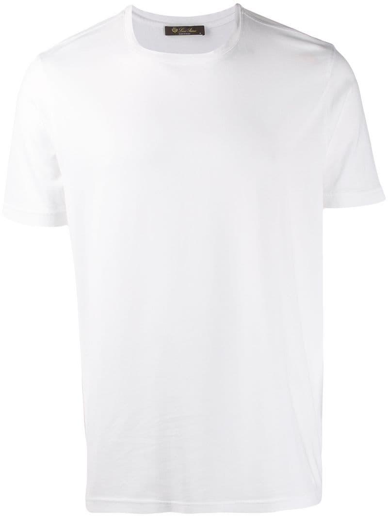 Loro Piana Classic T-shirt in White for Men - Lyst