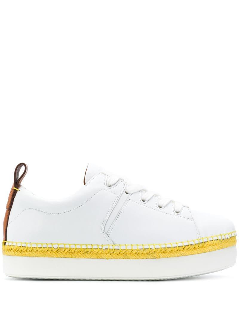Lyst - See By Chloé Classic Low-top Sneakers in White