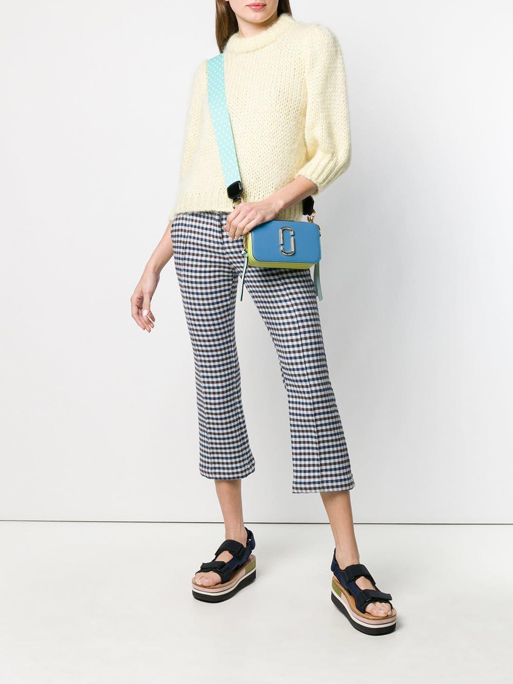 Lyst Marc Jacobs Snapshot Crossbody Bag in Blue