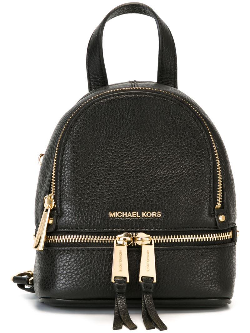 Lyst - MICHAEL Michael Kors - Extra-small 'rhea' Backpack - Women ...