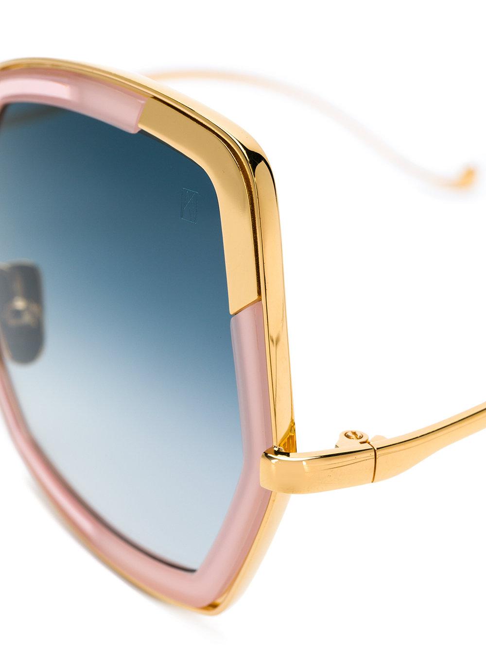 Lyst Anna Karin Karlsson Blue Moon Sunglasses In Metallic Blue Moon Sunglasses Lyst View Fullscreen
