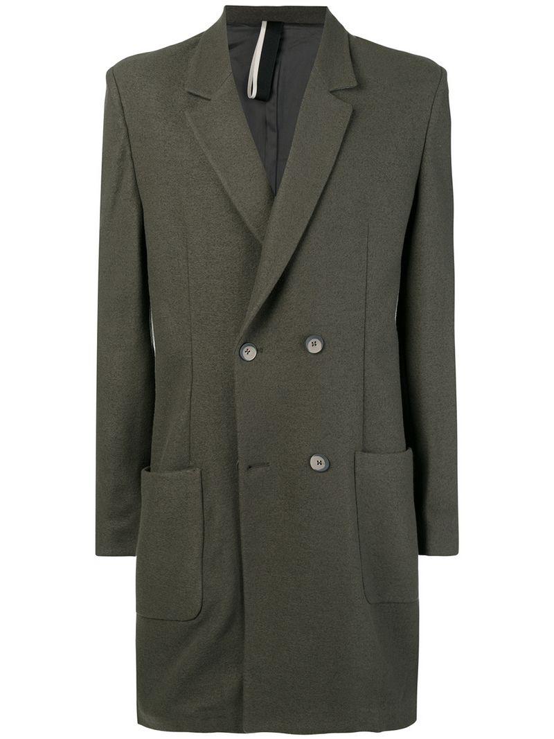 Coat Boxy Double Bleu breasted Low Brand n60zU6w