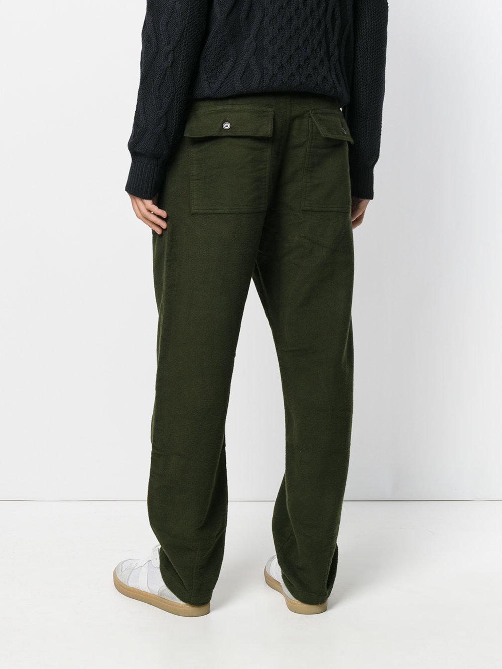 green fatigue pants