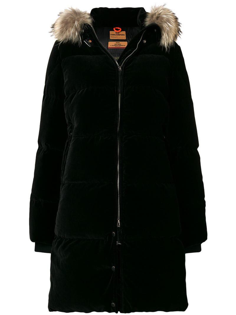 parajumpers velvet coat parajumpers velvet coat