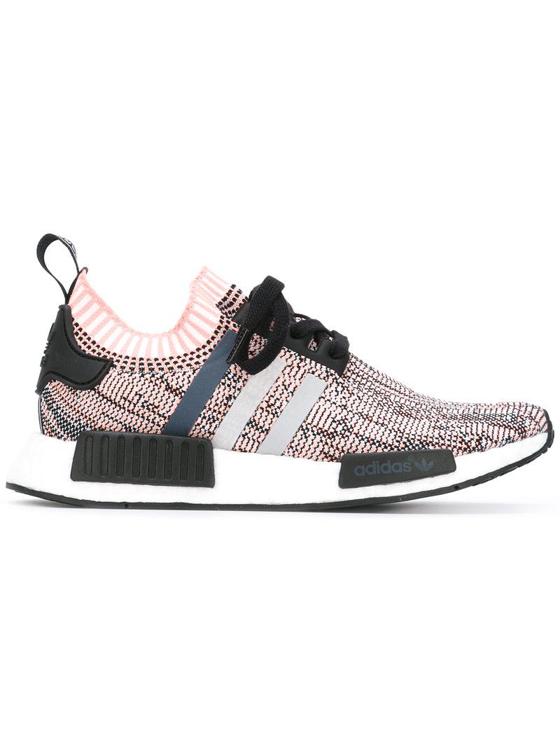 adidas black lace up trainers