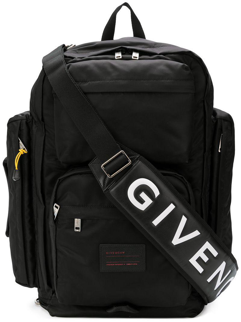 Lyst Givenchy Wide Functional Backpack in Black for Men
