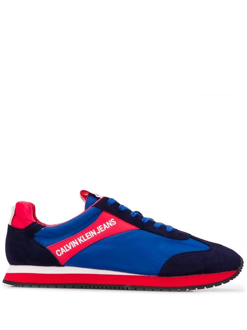 calvin klein runner lace up