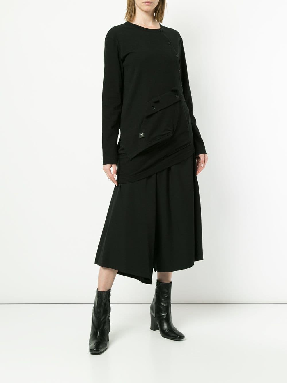 yohji yamamoto black shirt