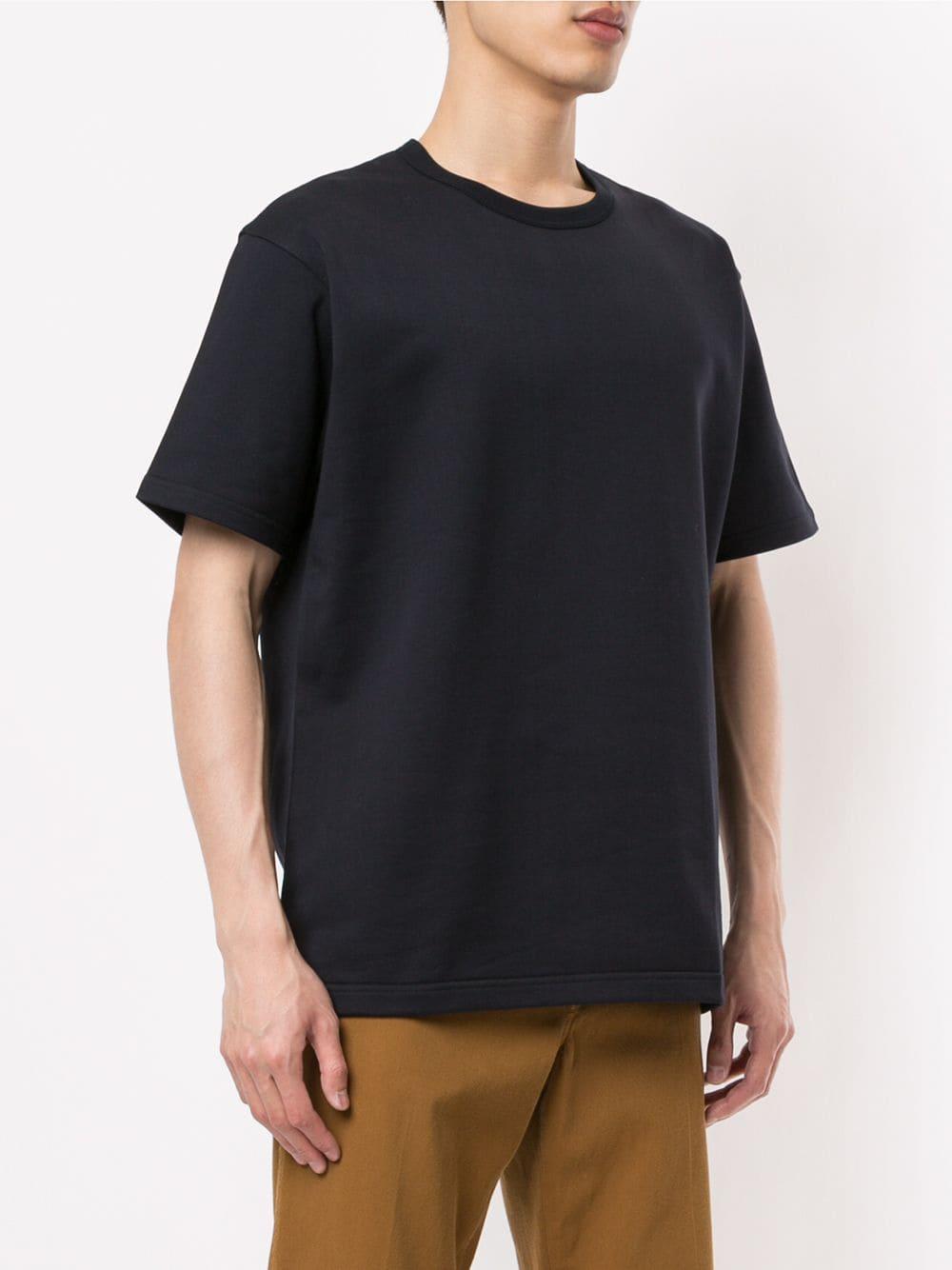 Kolor Dropped Shoulder T-shirt in Black for Men - Lyst