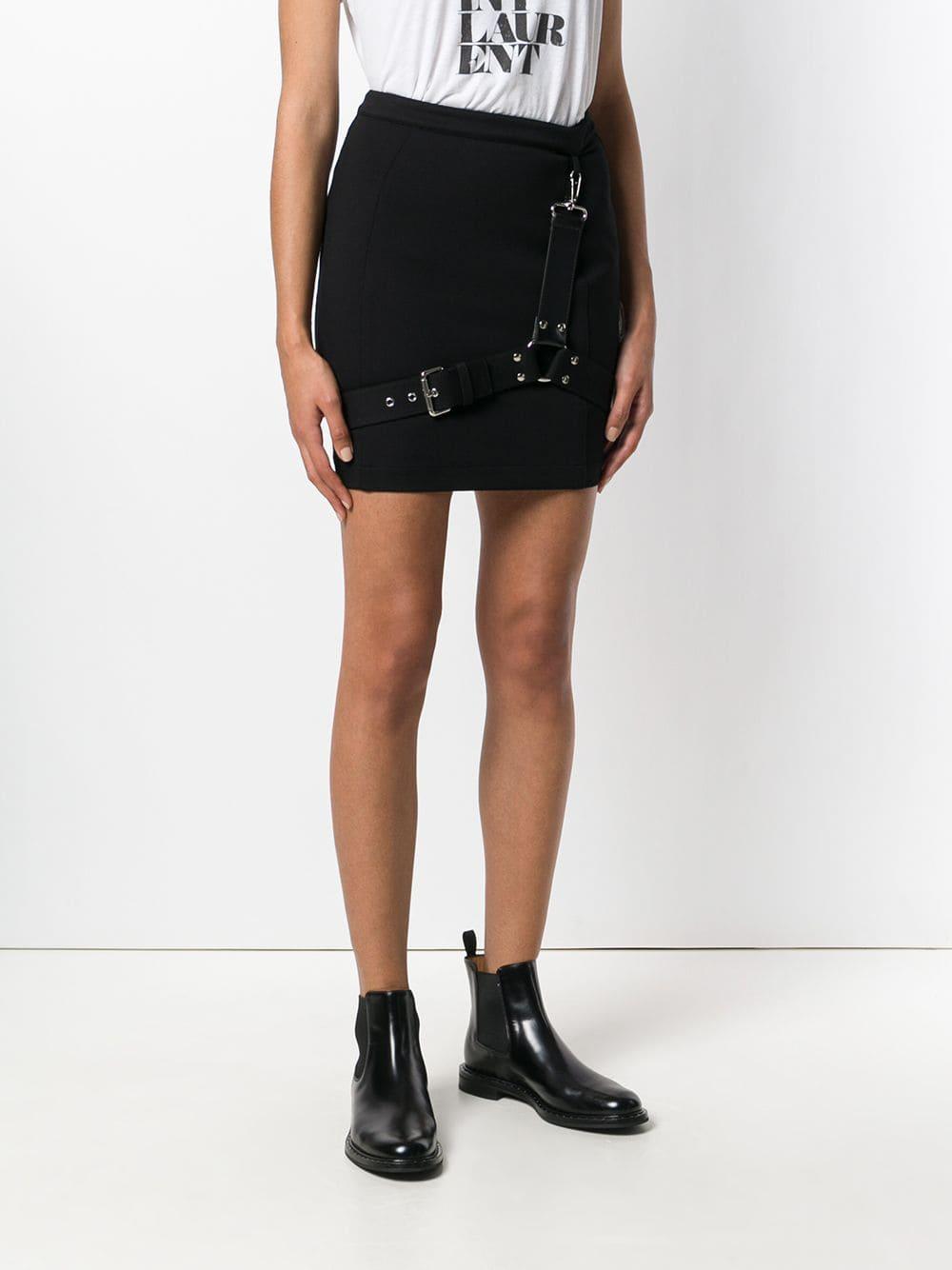 1017 ALYX 9SM Bondage Mini Skirt in Black - Lyst