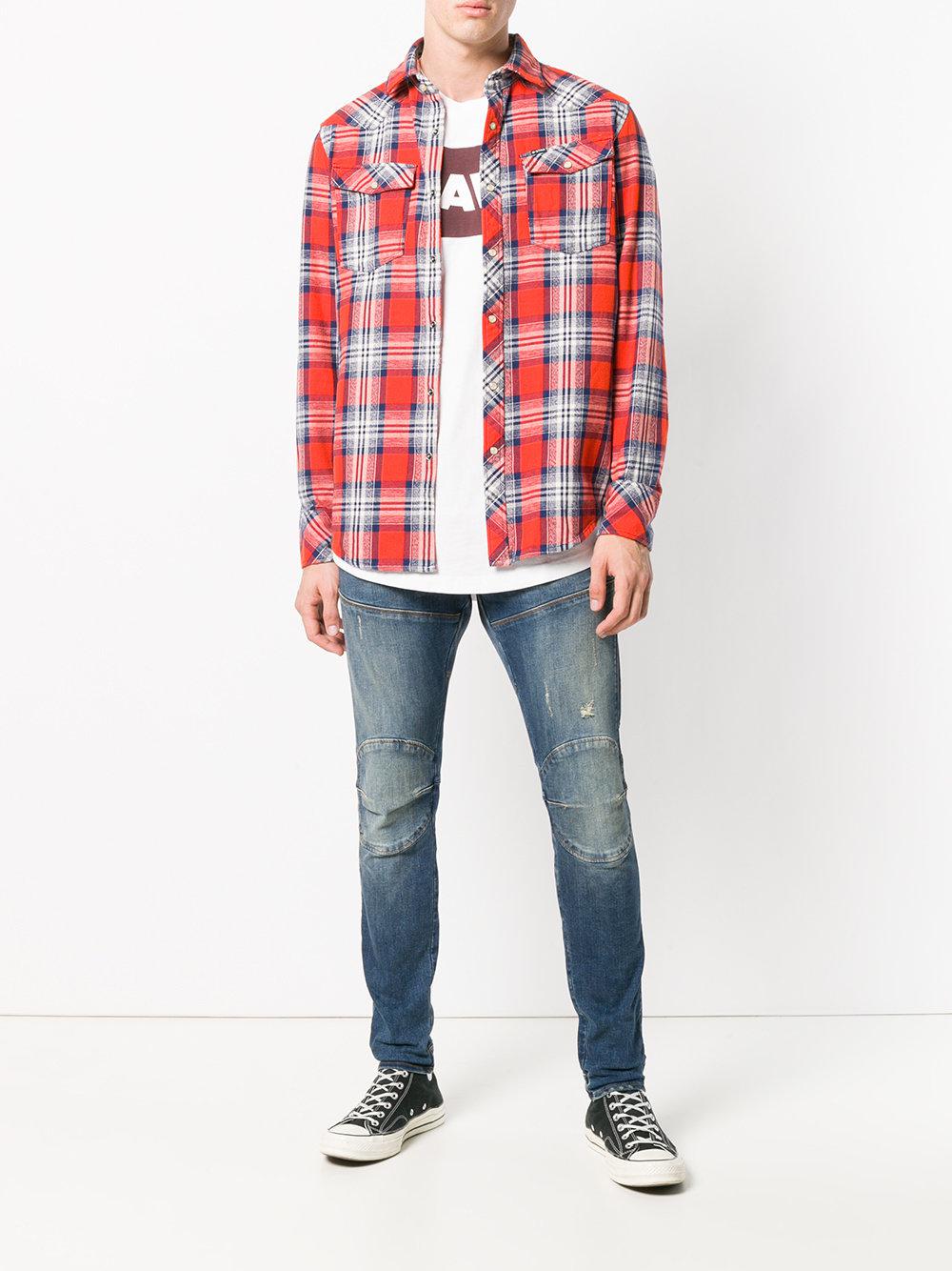 g star raw red shirt