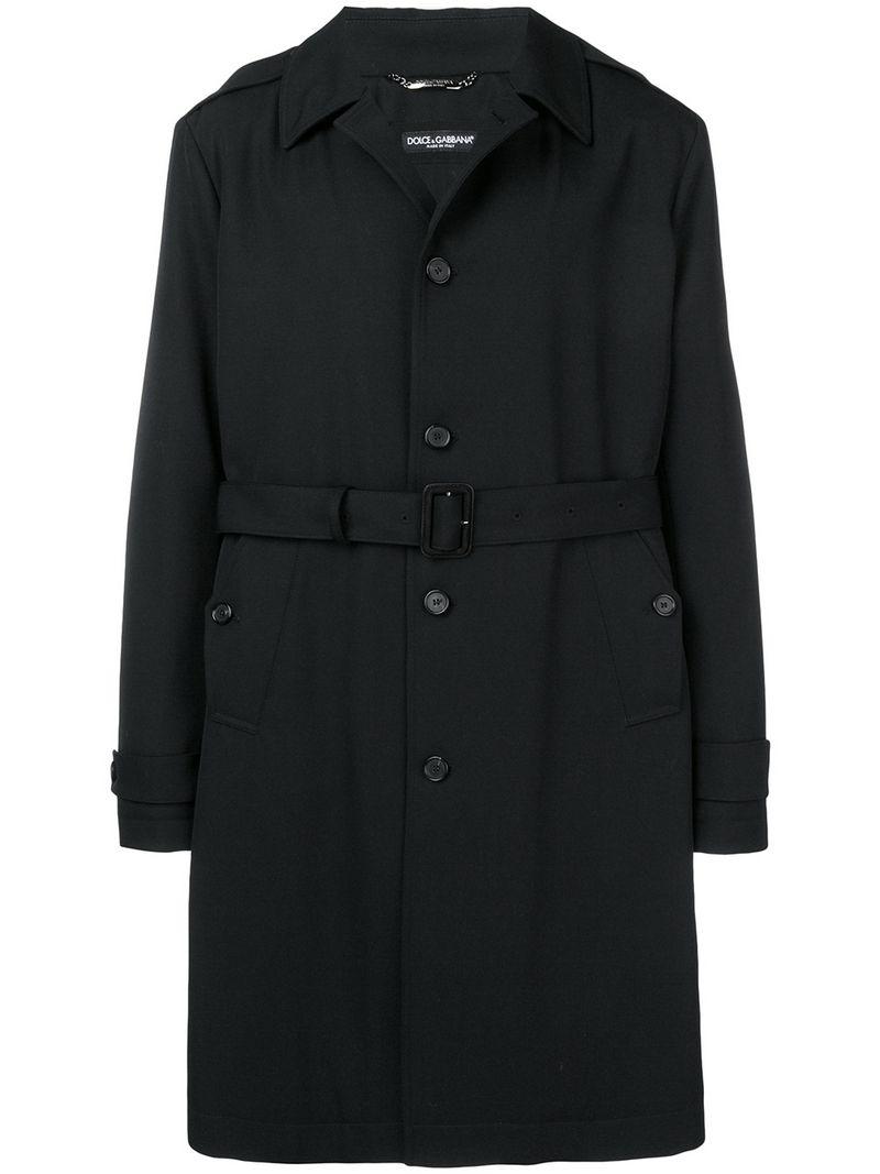 Gabbana Trench amp; Dolce Classique Noir qOw71O6