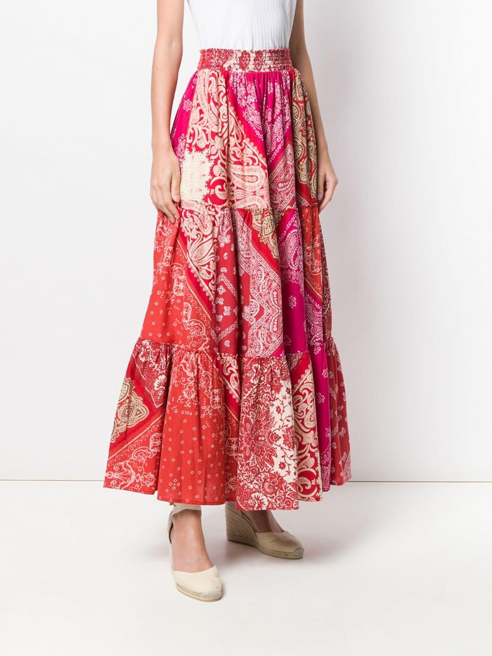 ralph lauren bandana skirt