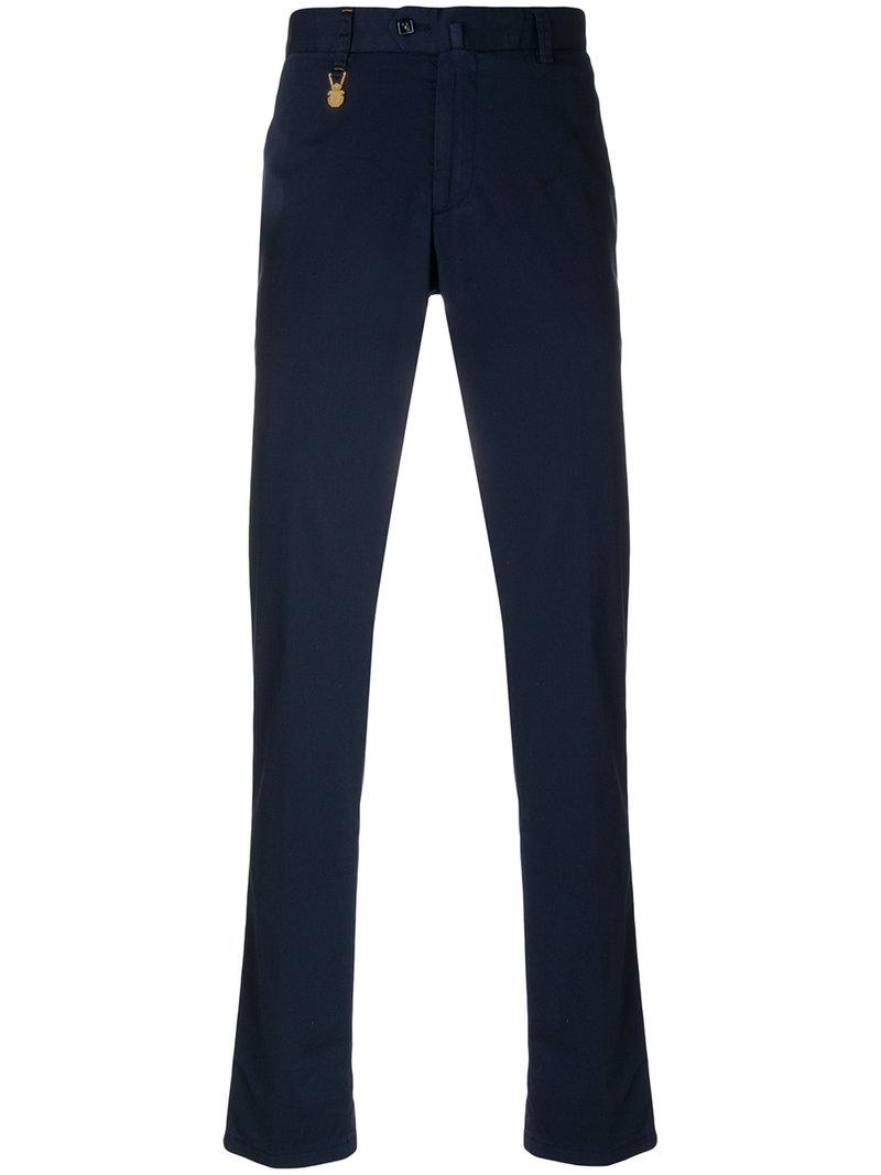 cropped chino trousers