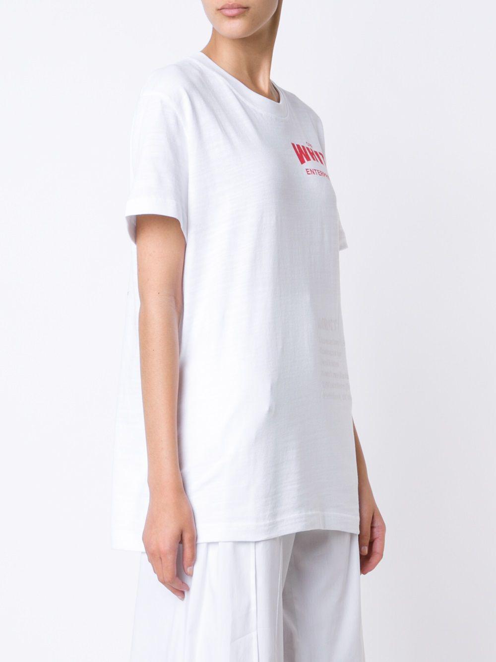 Lyst - Off-White C/O Virgil Abloh Printed T-shirt in White for Men