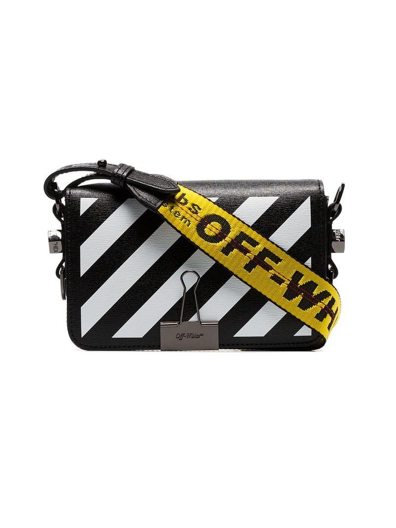 Lyst - Off-White c/o Virgil Abloh Diag Mini Bag in Black - Save 8. ...