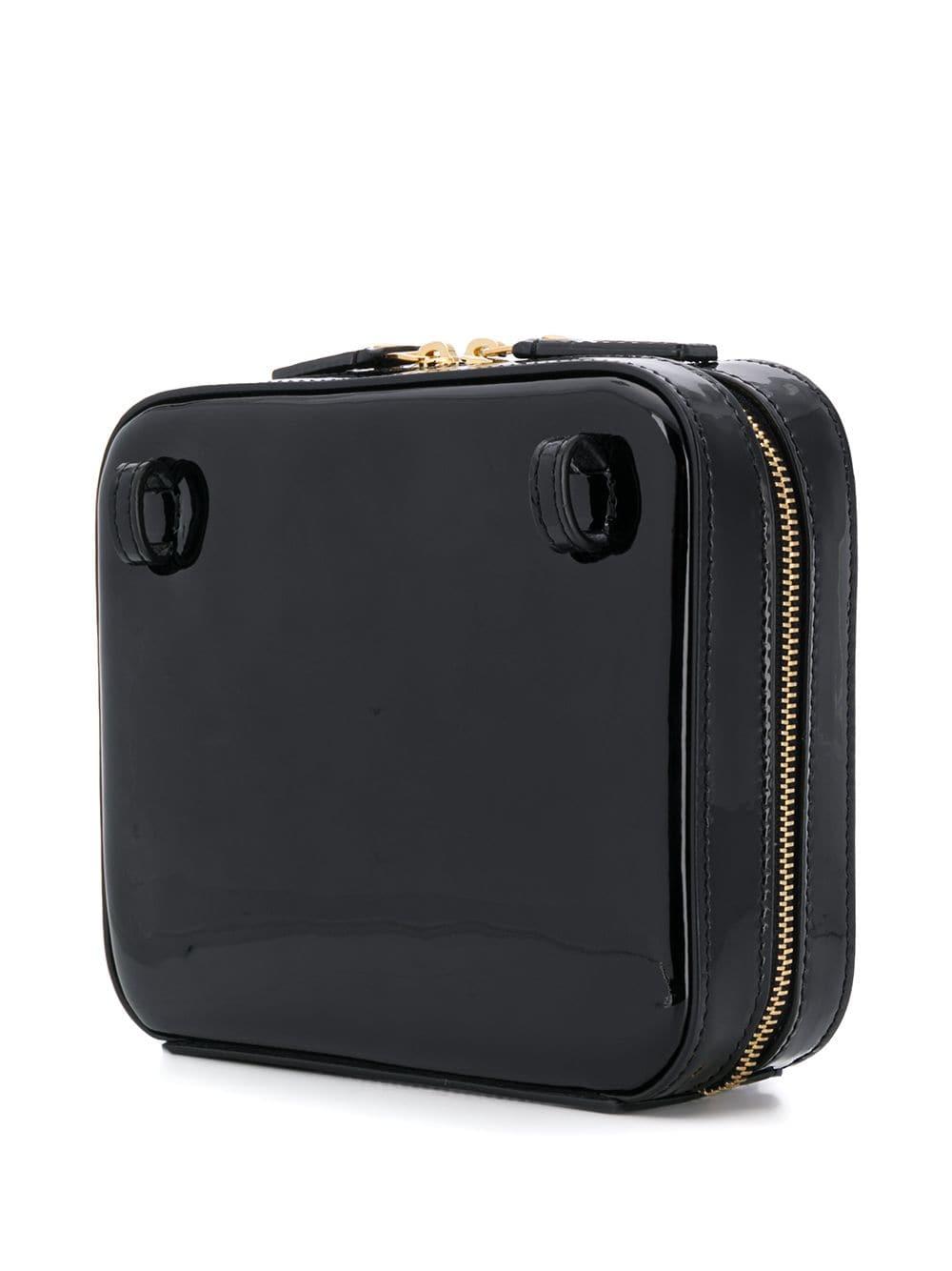 Saint Laurent Vicky Patent Leather Belt Bag in Black Lyst