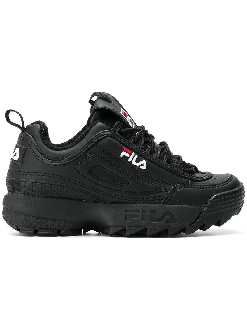 Lyst - Fila Disruptor Low Sneakers in Black