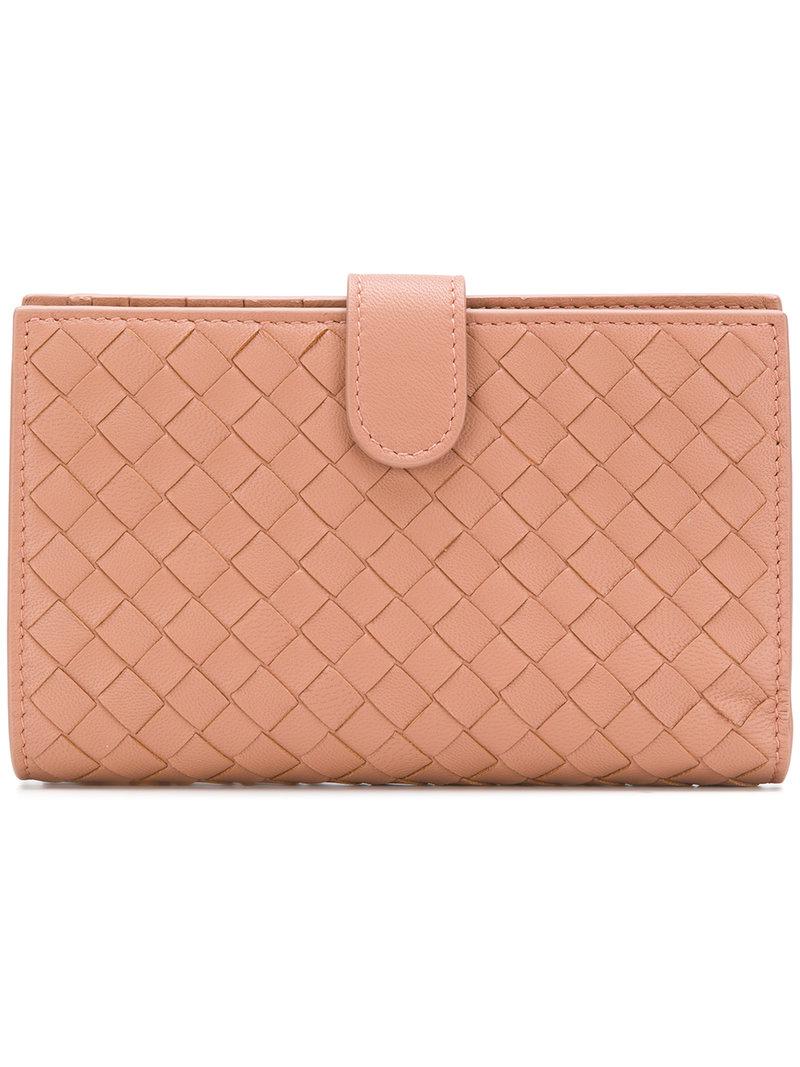 Bottega Veneta blush Intrecciato nappa mini wallet Cheap Sale Outlet ... Bottega Veneta blush Intrecciato nappa mini wallet Cheap Sale Outlet ...