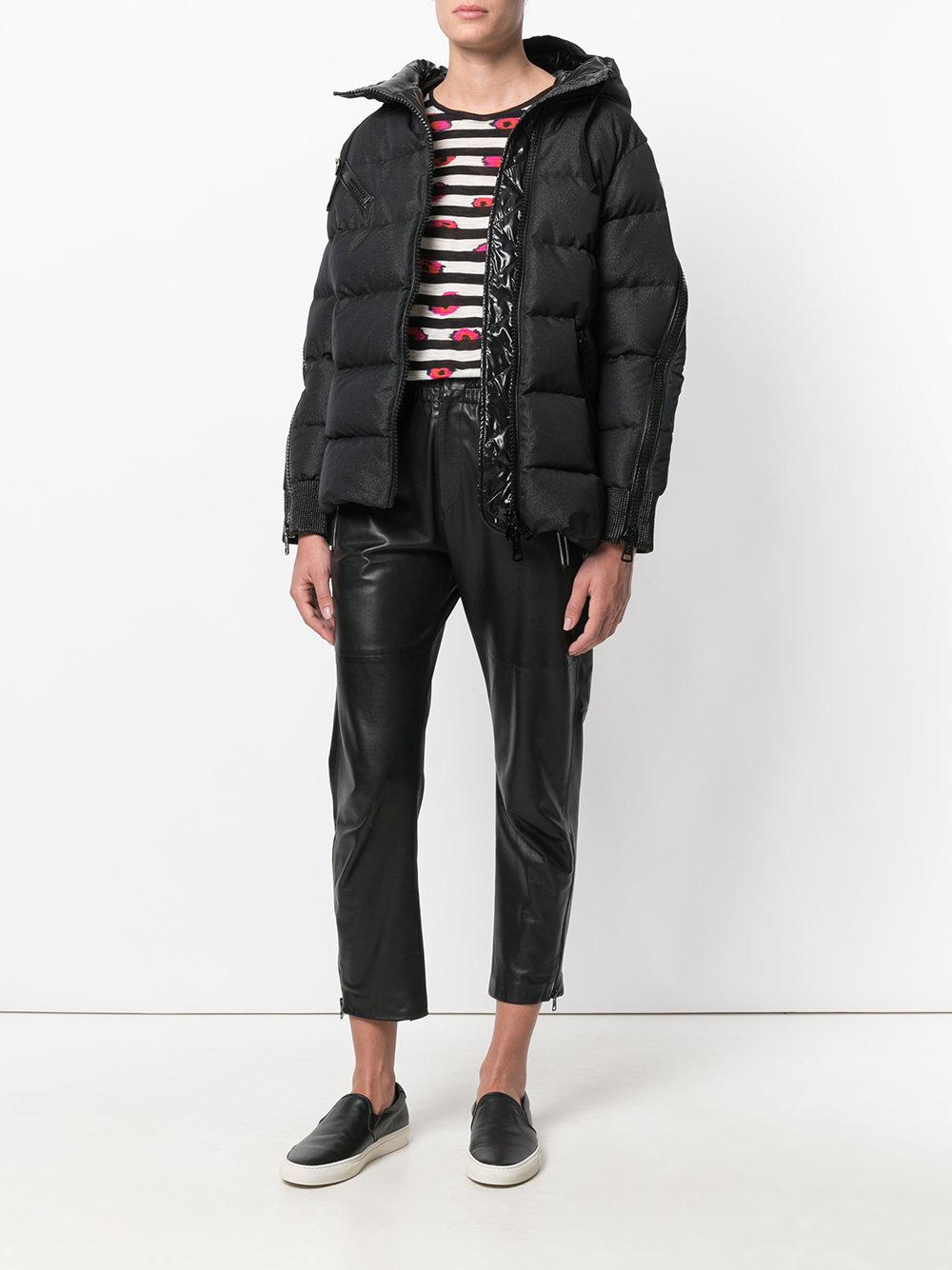 Lyst Moncler Classic Puffer Jacket in Black
