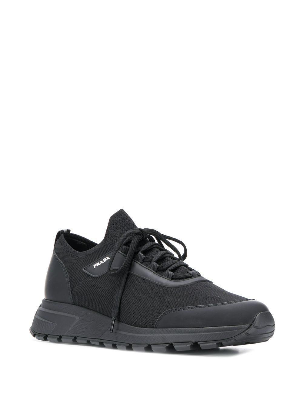 mens prada prax trainers