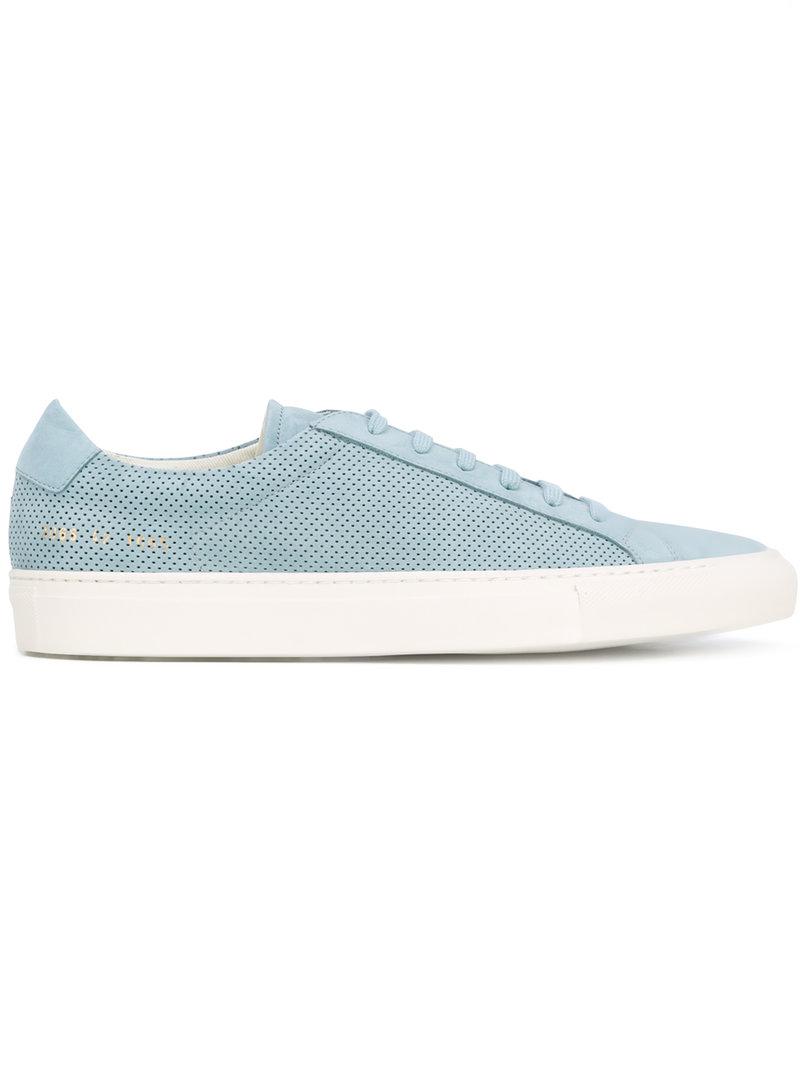 common projects perforated sneakers