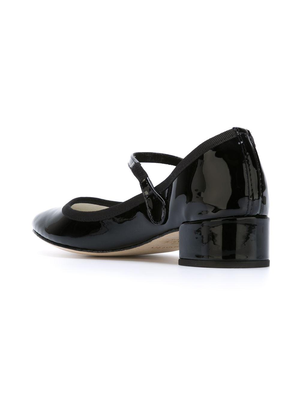 repetto rose mary janes