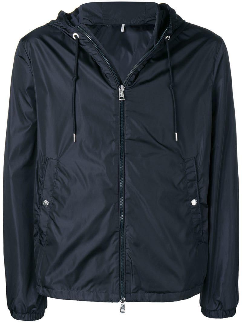 Lyst - Moncler Grimpeurs Hooded Jacket in Blue for Men - Save 7%