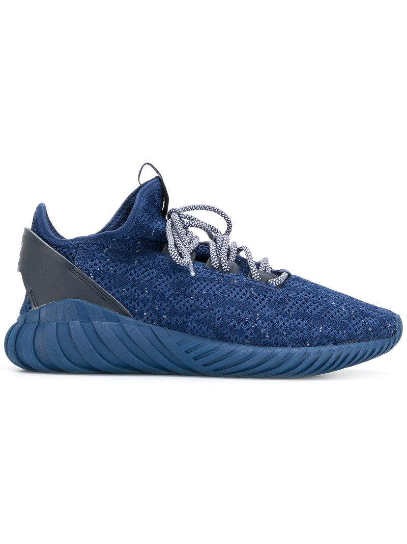Lyst adidas originali tubulare doom sock primeknit scarpe in blu Lyst adidas originali tubulare doom sock primeknit scarpe in blu