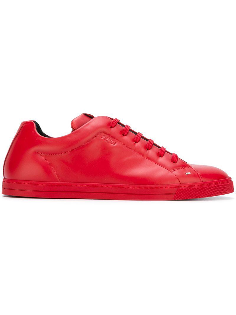 fendi red shoes