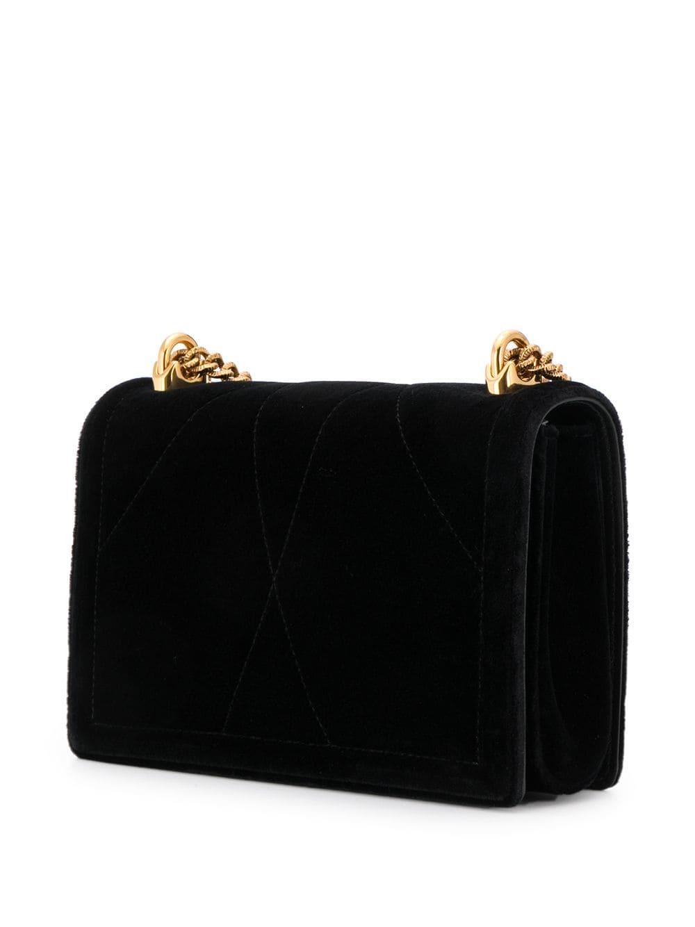 Dolce & Gabbana Devotion Shoulder Bag in Black - Lyst