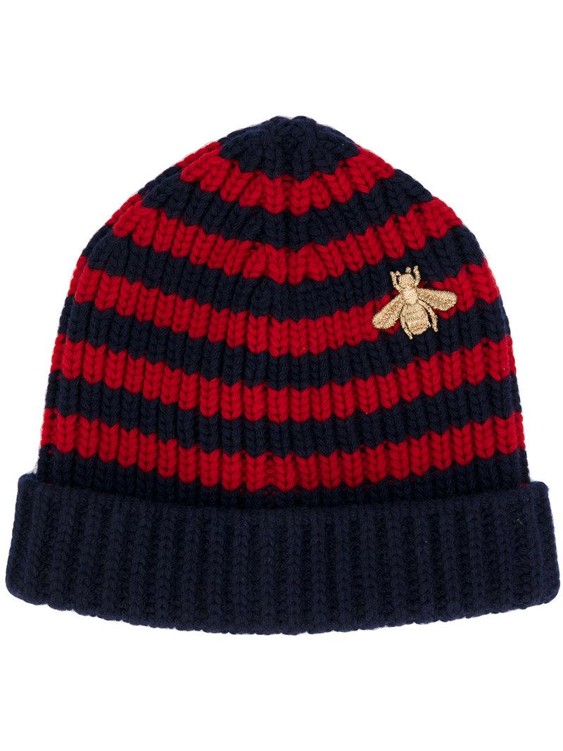 gucci stripe beanie