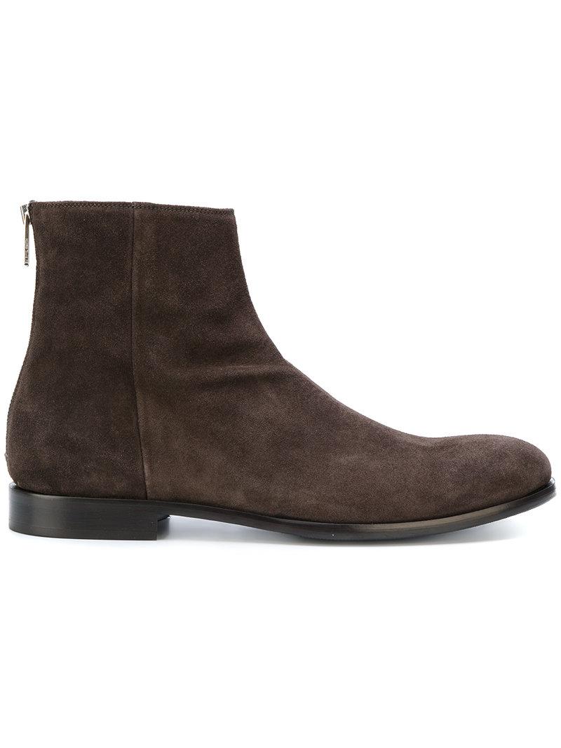 PS by Paul Smith Ankle Length Boots in Brown for Men - Lyst