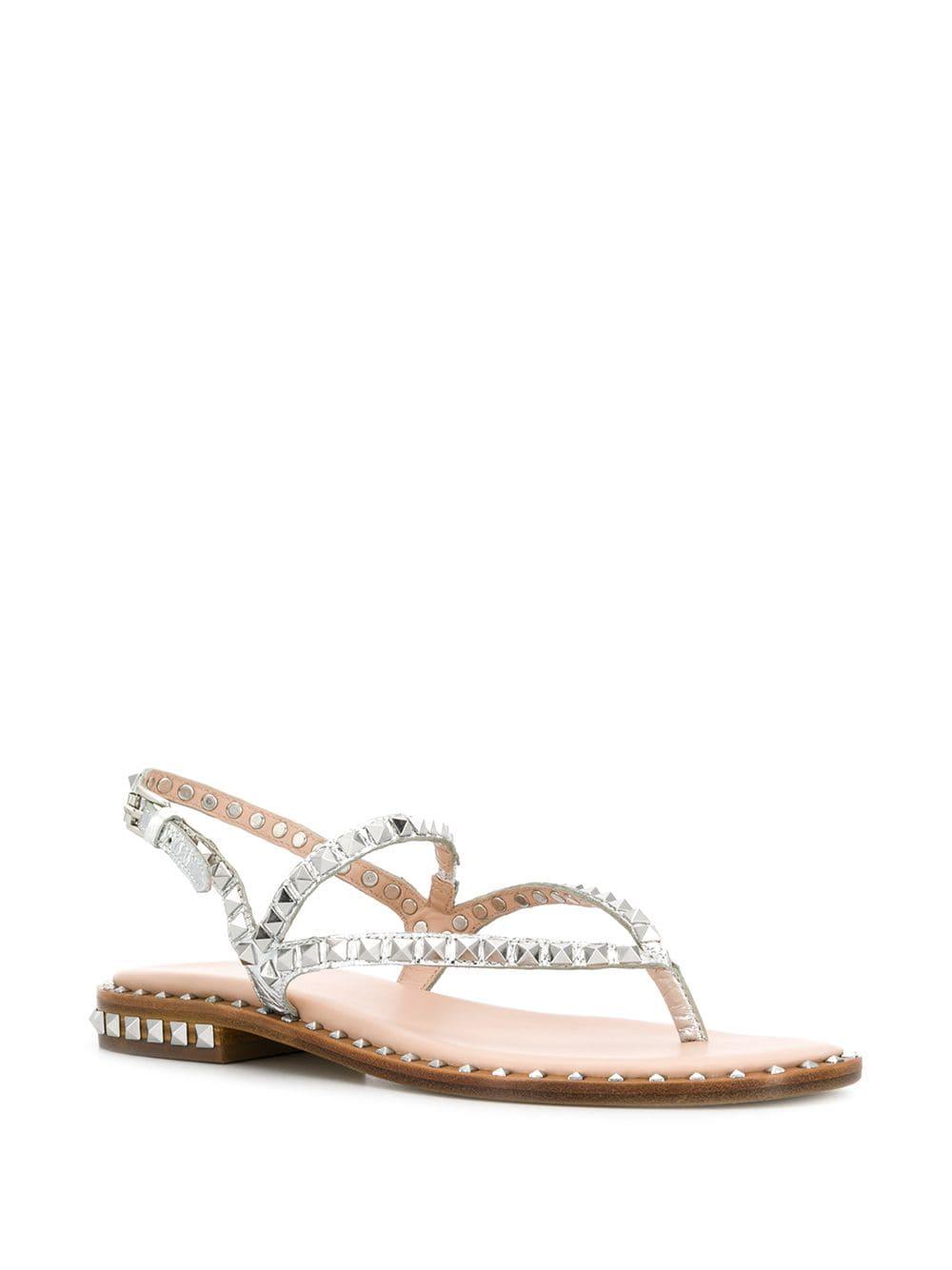 Sandals Studded Sandals Peps Women's Metallic Studded Peps Women's Metallic QrCshdtxB