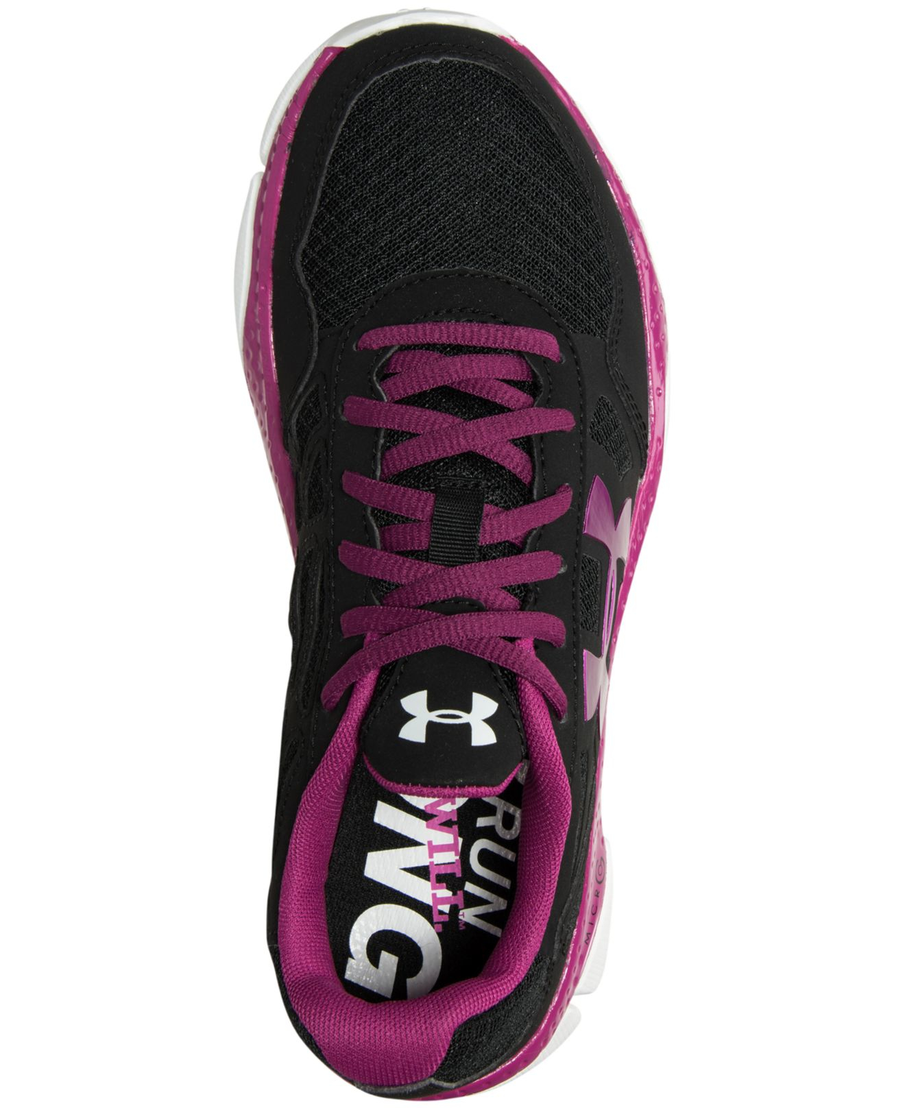 under armour women's engage bl running sneakers from finish line