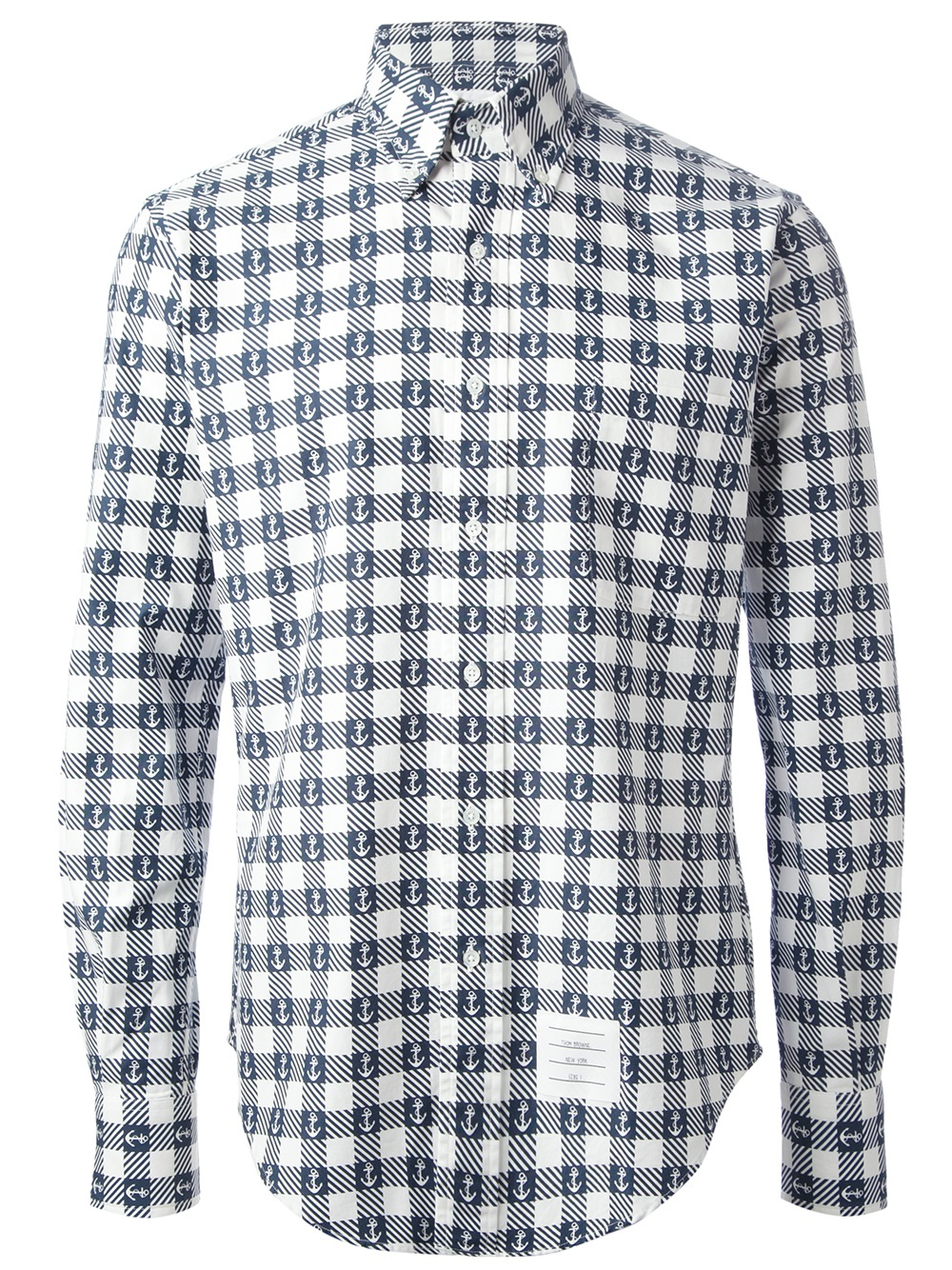 blue anchor shirt