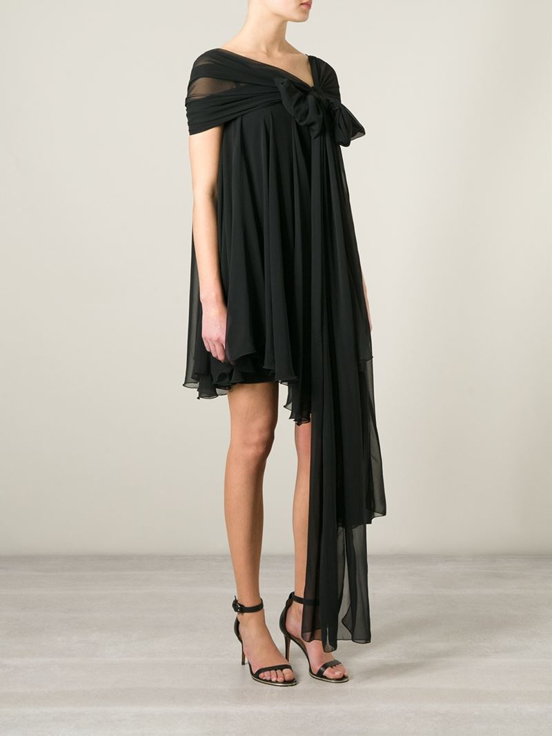 Lyst Dolce Gabbana D Tail Dress In Black Gallery