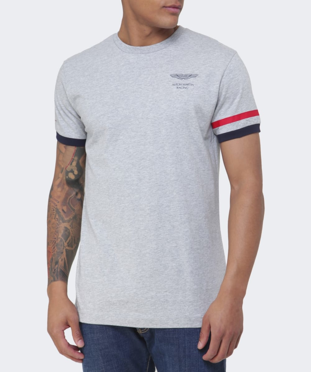 Lyst - Hackett Aston Martin Racing T-shirt in Gray for Men