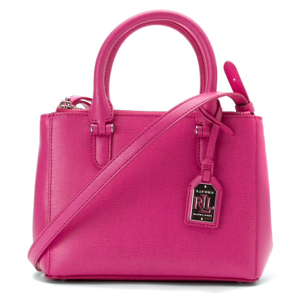 ralph lauren mini zip satchel