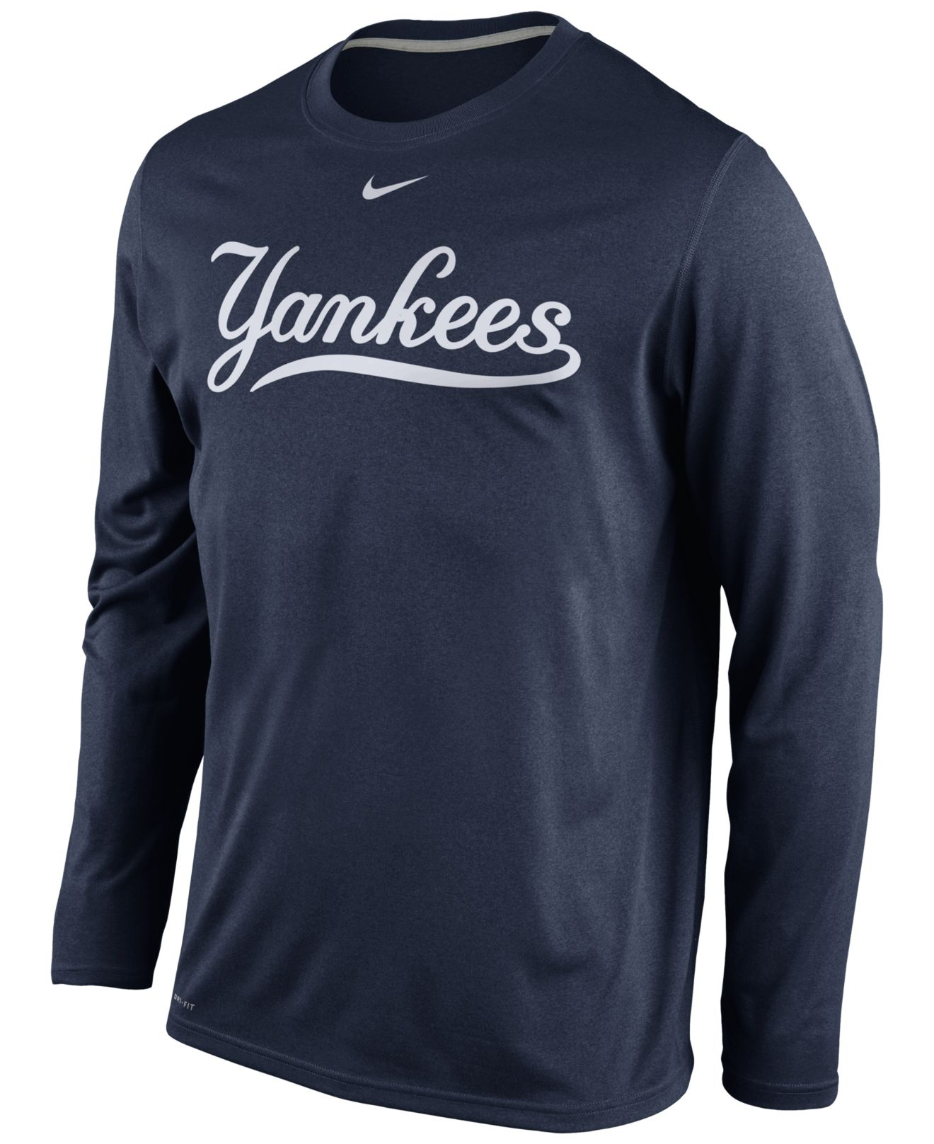 Lyst - Nike Men's Long-sleeve New York Yankees Legend T-shirt in Blue ...