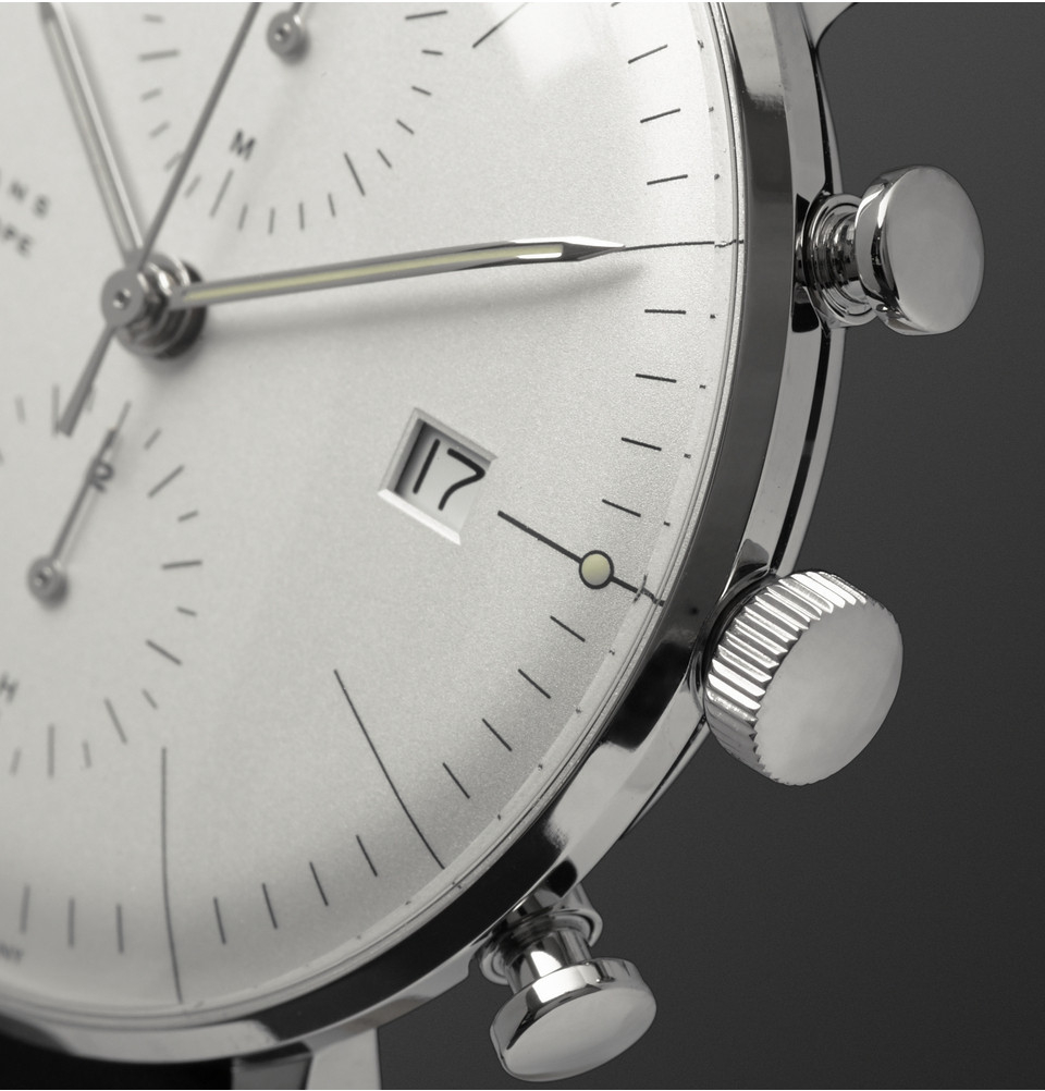 junghans stainless steel back shockproof