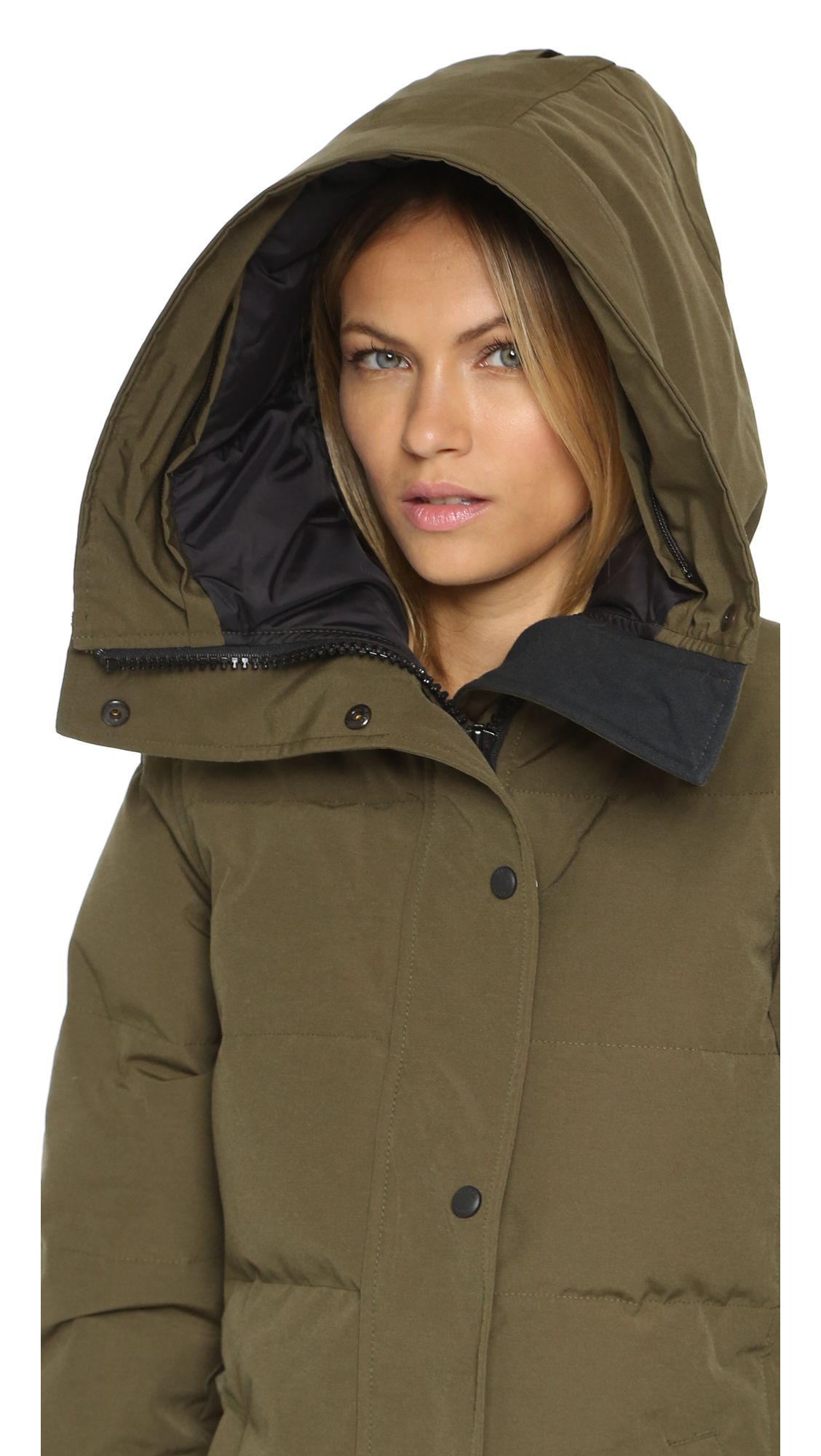 Canada Goose vest sale shop - Canada goose Shelburne Parka in Green (Military Green) | Lyst