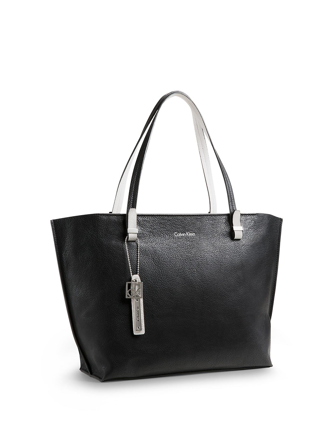 Lyst Calvin Klein White Label Hailey City Per Tote In Black Gallery
