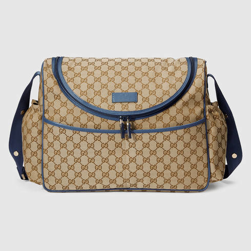 Lyst - Gucci Original Gg Diaper Bag in Blue