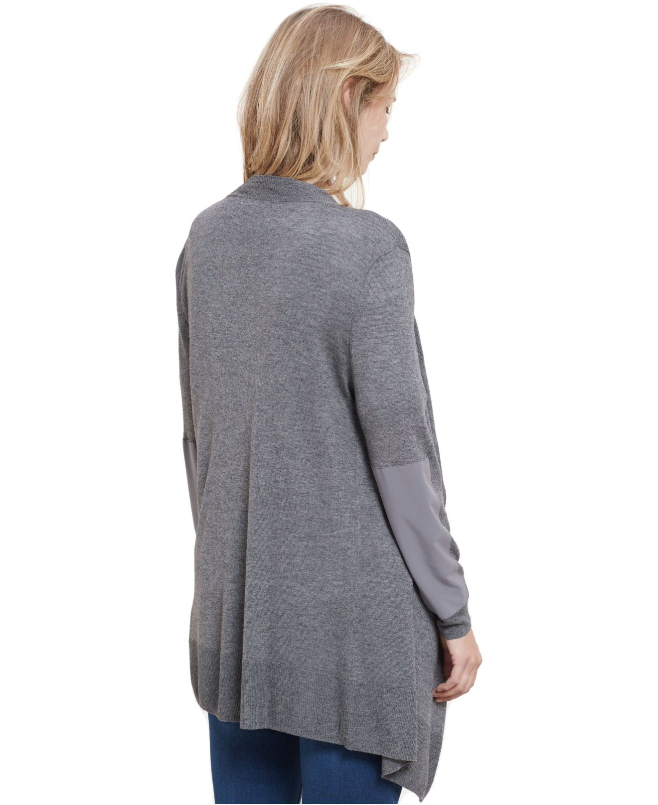 Work long gray cardigan plus size ebay