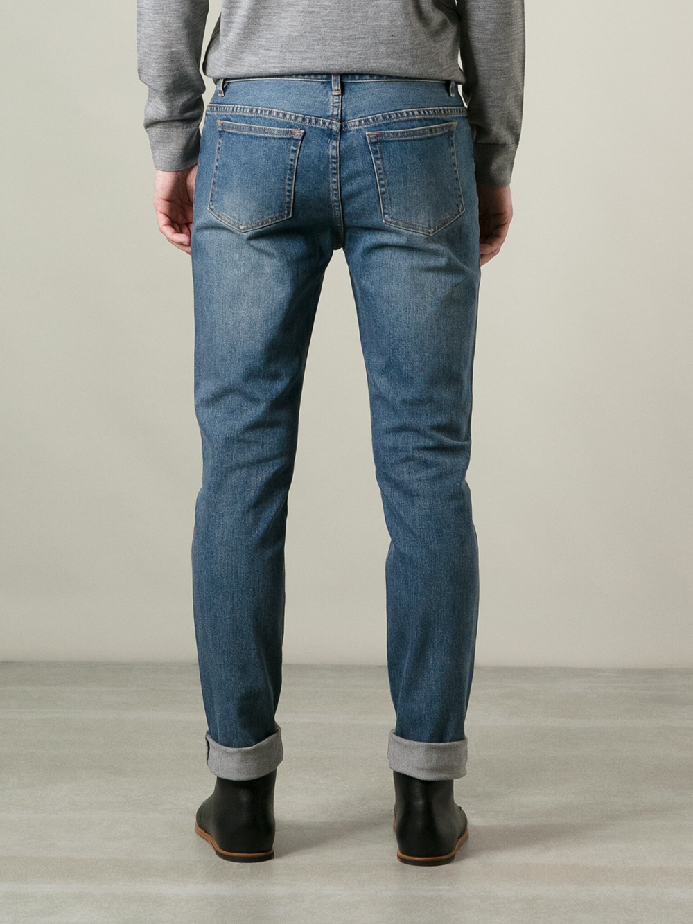 A.p.c. 'petit New Standard' Jeans in Blue for Men | Lyst