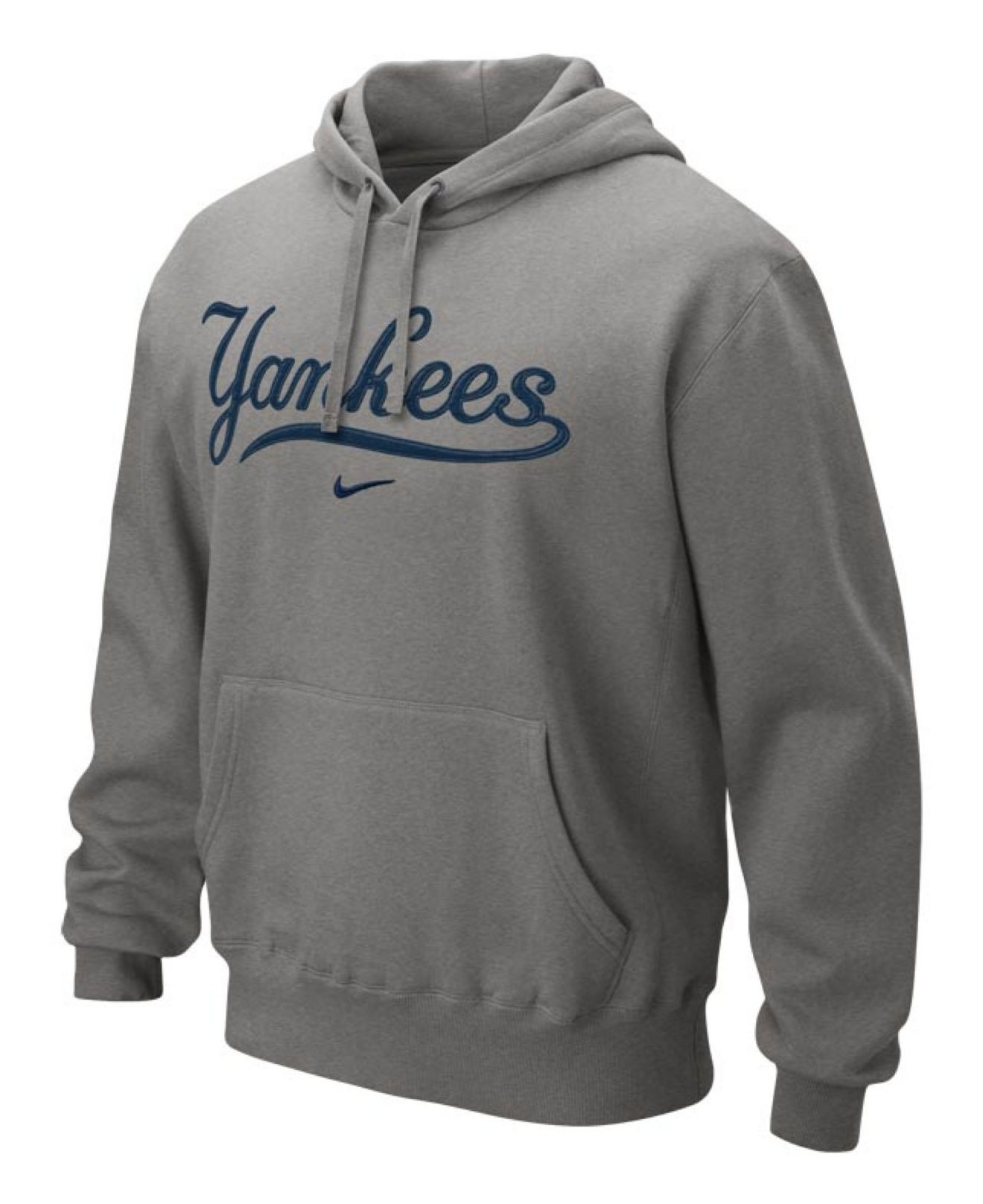 Lyst Nike Men  S New  York Yankees Classic Hoodie  in Gray 