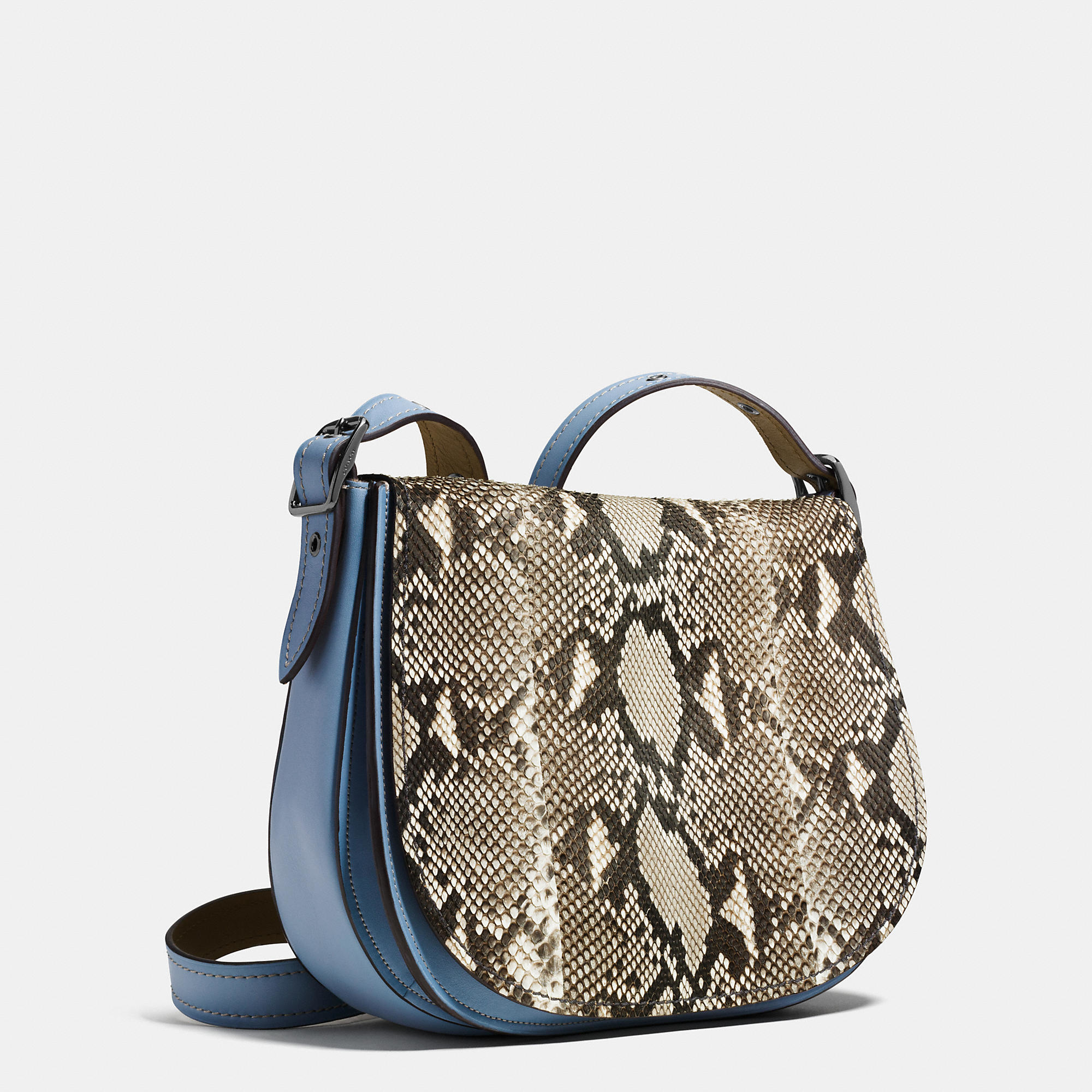 coach python tote