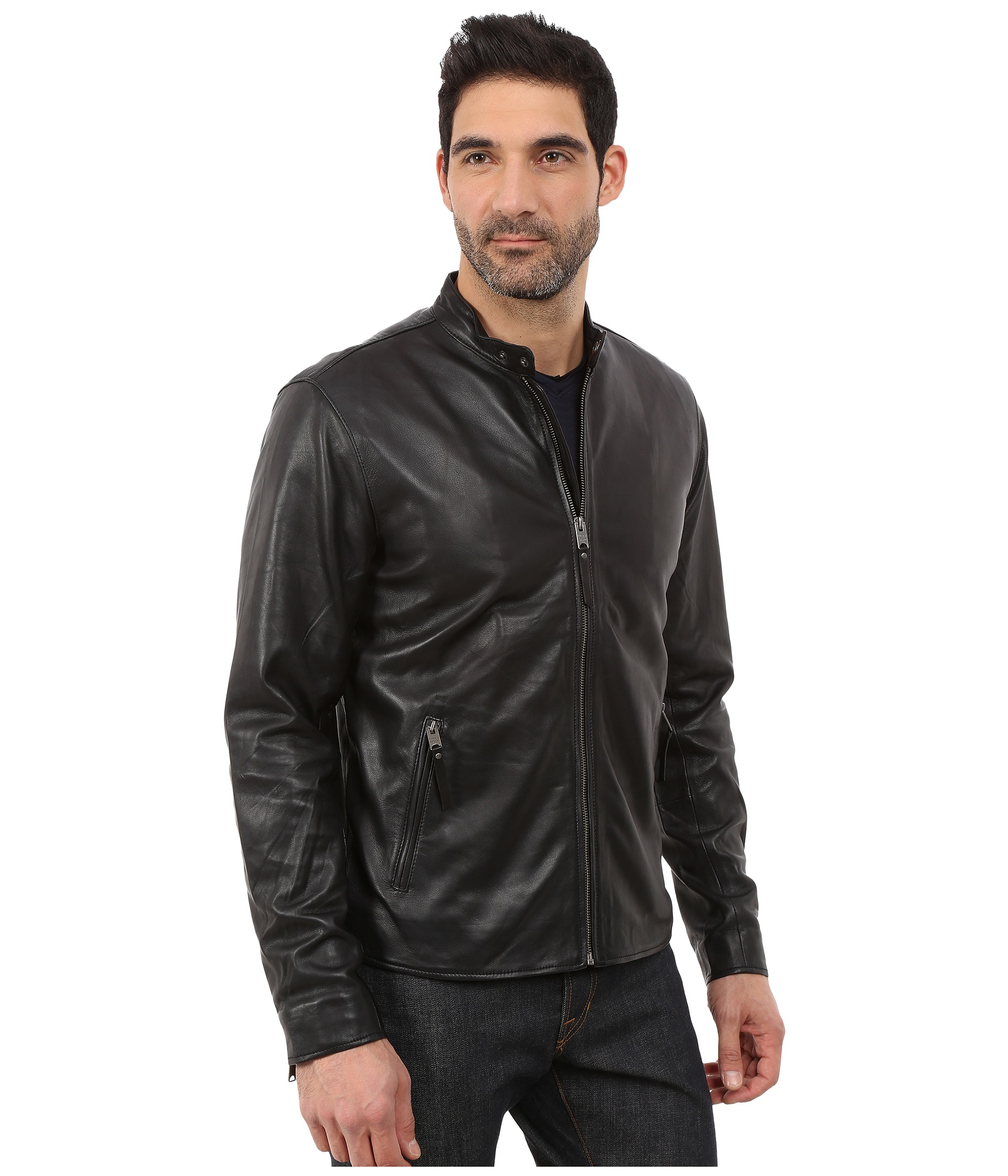 Lucky Brand Bonneville Jacket In Black For Men Lyst Gallery
