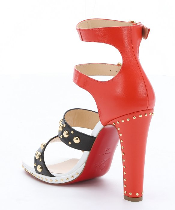 christian louboutin decodame studded suede sandals | Landenberg ...